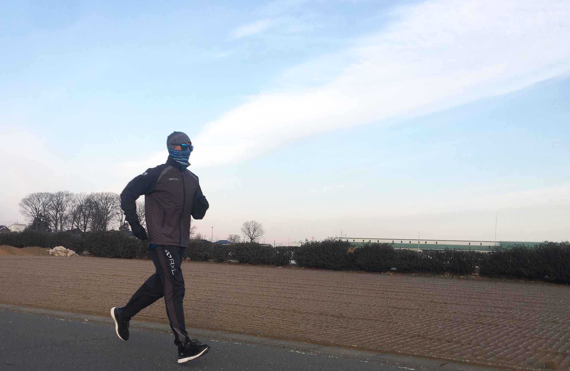 気温3℃以下のランニング方法-真冬の服装・防寒対策-