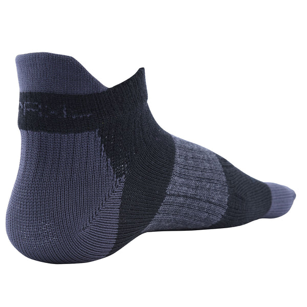 【左足+1足組(1.5足)】M-RACING メリノウール ランニング グリップ ソックス ショート JG(5本指) - 6