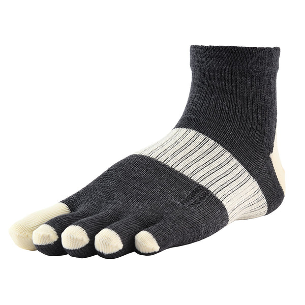 【Xmasキャンペーン対象品】 M-MULTI メリノウール ソックス(5本指) MWS5002 - 1