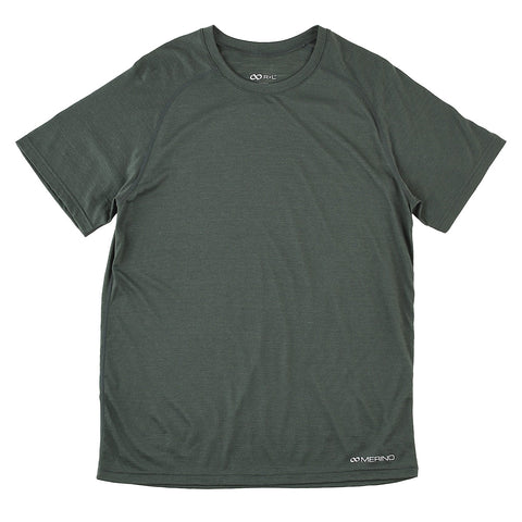 60グリーン メリノウール ウルトラライト ユニ 天竺 Tシャツ(ユニセックス) TMS9002H【公式ストア限定】