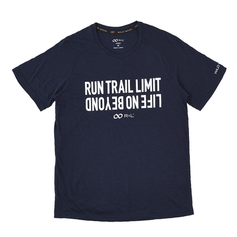 25ネイビー WILD WOOL RTL メリノウール ウルトラライト 天竺 ユニ Tシャツ(ユニセックス) TMS9003H【公式ストア限定】