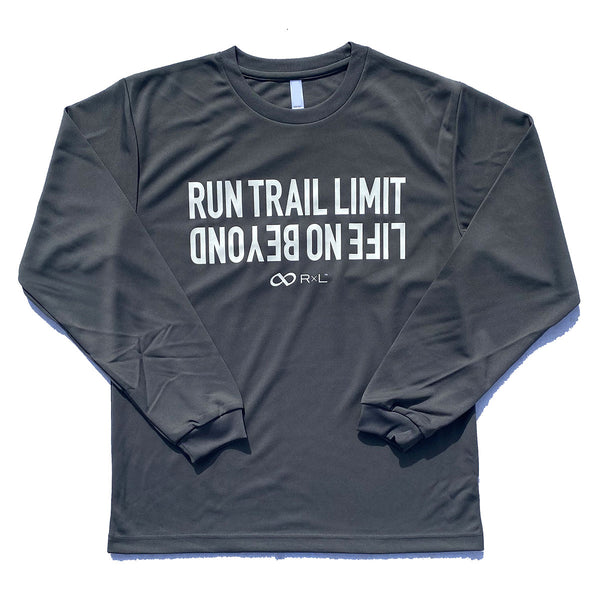RUN TRAIL LIMIT ドライ ロングスリーブ シャツ(ユニセックス) TRS9006L【公式ストア限定】 - 1