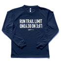RUN TRAIL LIMIT ドライ ロングスリーブ シャツ(ユニセックス) TRS9006L【公式ストア限定】 - 3
