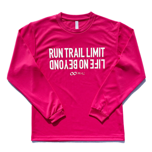 RUN TRAIL LIMIT ドライ ロングスリーブ シャツ(ユニセックス) TRS9006L【公式ストア限定】 - 4