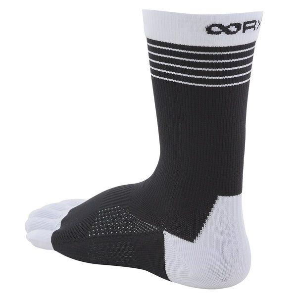 【左足+1足組(1.5足)】BK-FIVE バイク グリップ ソックス(5本指) BKS5001G - 8