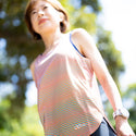 WILD DRY ランニング タンクトップ ボーダー(レディース) TRS5009N【OUTLET】 ※交換・返品不可 - 22