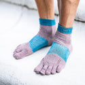 【右足+1足組(1.5足)】LIFT ランニング アーチサポート ソックス(5本指) RA-3001 【新色追加】 - 24