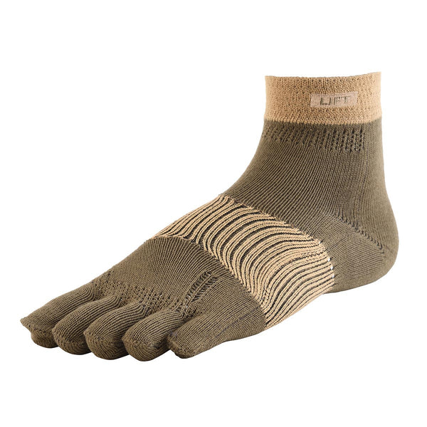 【右足+1足組(1.5足)】LIFT ランニング アーチサポート ソックス(5本指) RA-3001 【新色追加】 - 17