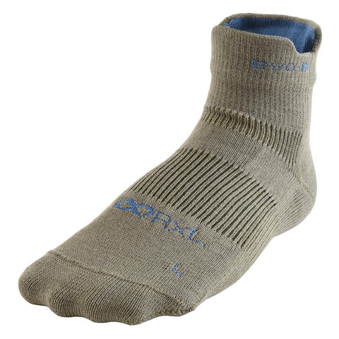 64モスグリーン R×L EVO-RM ランニングソックス MID (ラウンド) RNS1003