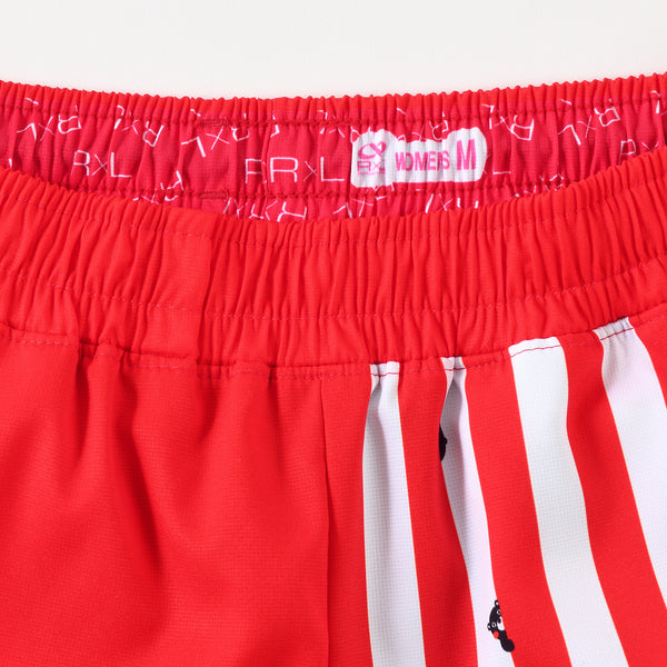 熊本 ずんずん レッド(くまモン柄) ランニング 6ポケット ショートパンツ(レディース)【ご当地パンツ】 TRP21KMMW5【公式ストア限定】 - 8