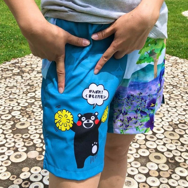 熊本 がまだせ!熊本パンツ(くまモン柄) ランニング 6ポケット ミドルパンツ(メンズ)【ご当地パンツ】 TRP21KMTM7【公式ストア限定】 - 13