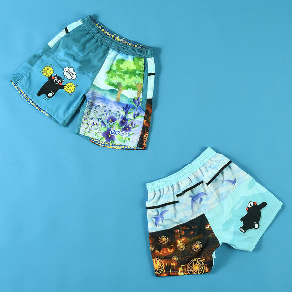 熊本 がまだせ!熊本パンツ(くまモン柄) ランニング 6ポケット ショートパンツ(レディース)【ご当地パンツ】 TRP21KMTW5【公式ストア限定】 - 16