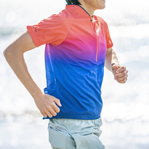 WILD DRY ランニング ハーフジップ 3ポケット シャツ(メンズ) TRS1005H【OUTLET】 ※交換・返品不可 - 10