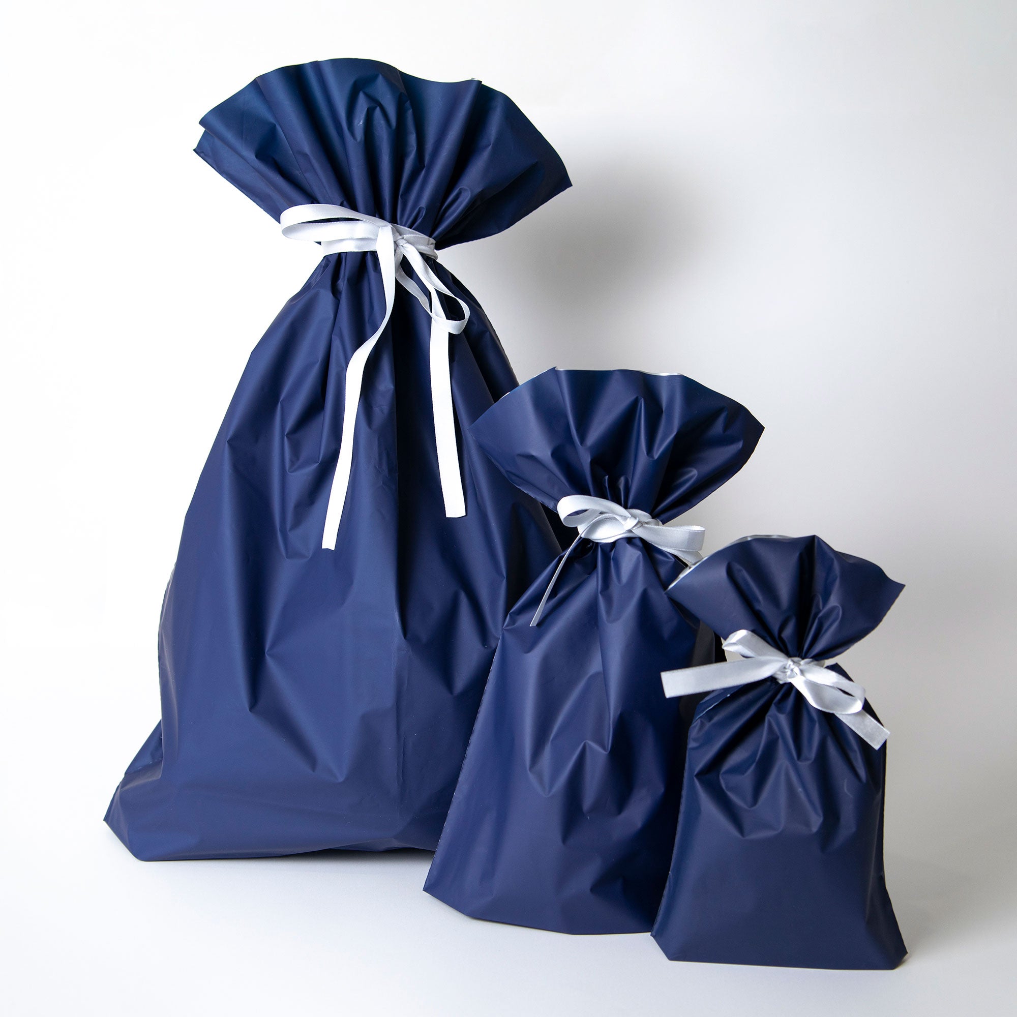 ギフトラッピング袋 (リボン付き) クリスマス・誕生日・父の日・母の日