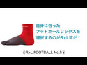 サッカー セパレートソックス SAO PAULO【薄手・ラウンド・ショート丈】FG-2000 - 14