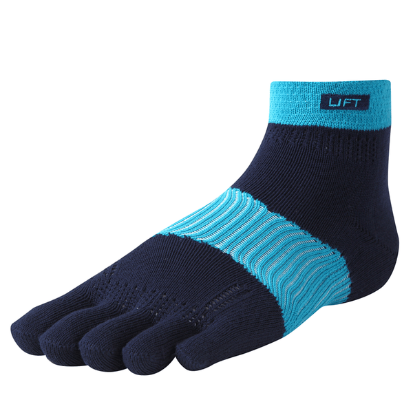 【右足+1足組(1.5足)】LIFT ランニング アーチサポート ソックス(5本指) RA-3001 【新色追加】 - 12