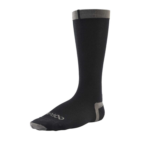  10ブラック 【右足＋1足組(1.5足)】HEEL LOCK R バイク ソックス(ラウンド) BKS1006G