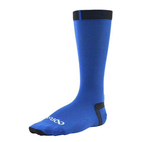  20ブルー 【左足＋1足組(1.5足)】HEEL LOCK R バイク ソックス(ラウンド) BKS1006G