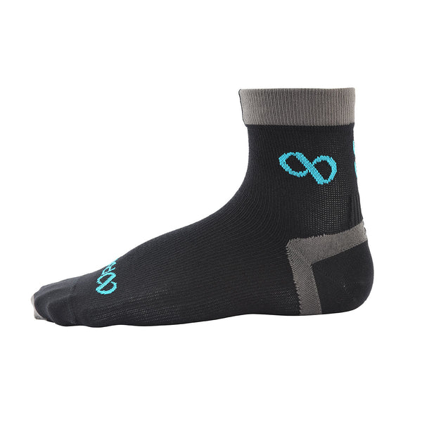 【左足＋1足組(1.5足)】HEEL LOCK S バイク ソックス(ラウンド) BKS1007G - 6