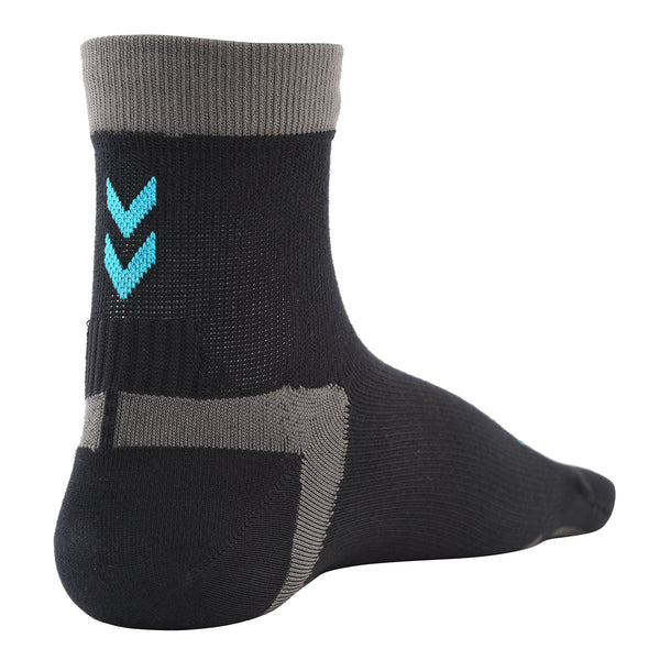 【右足＋1足組(1.5足)】HEEL LOCK S バイク ソックス(ラウンド) BKS1007G - 2
