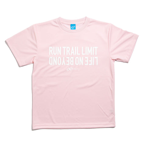  40ピンク RUN TRAIL LIMIT ドライ Tシャツ(ユニセックス) TRS9003H
