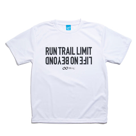  01ホワイト RUN TRAIL LIMIT ドライ Tシャツ(ユニセックス) TRS9003H