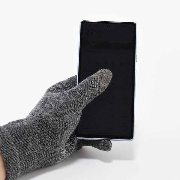 【激走祭先行販売】【薄いのに暖かい】メリノウール グローブ ライト G(滑り止め付き・スマホ対応・ウォッチウィンドウ両手対応) MWA9507G【公式ストア限定カラー】 - 8