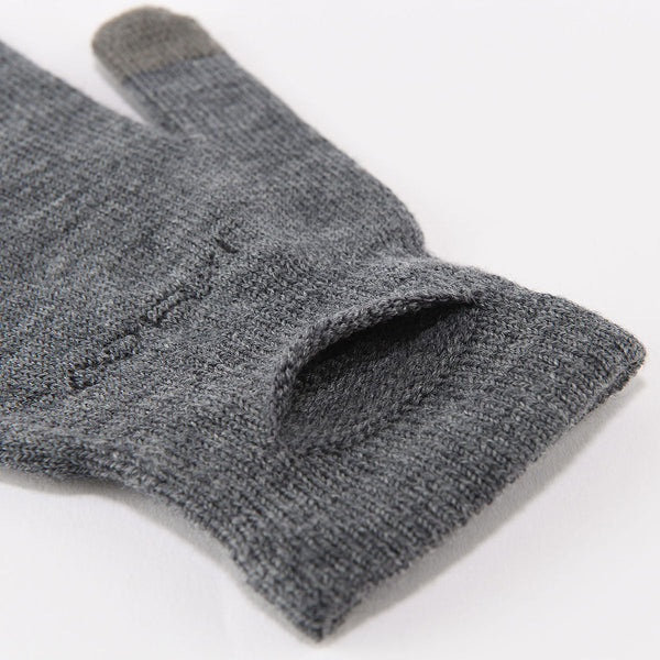 【薄いのに暖かい】メリノウール グローブ ライト G(滑り止め付き・スマホ対応・ウォッチウィンドウ両手対応) MWA9507G - 20