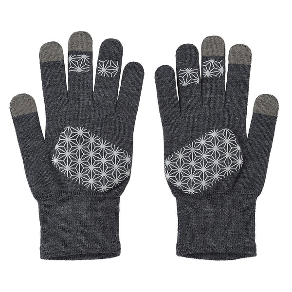 【薄いのに暖かい】メリノウール グローブ ライト G(滑り止め付き・スマホ対応・ウォッチウィンドウ両手対応) MWA9507G - 15