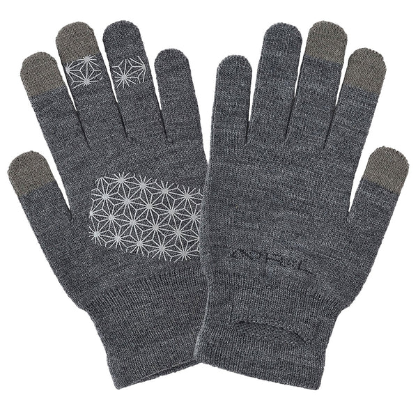 SMのみ】【更に暖かい厚み】メリノウール グローブ ミッド G(滑り止め