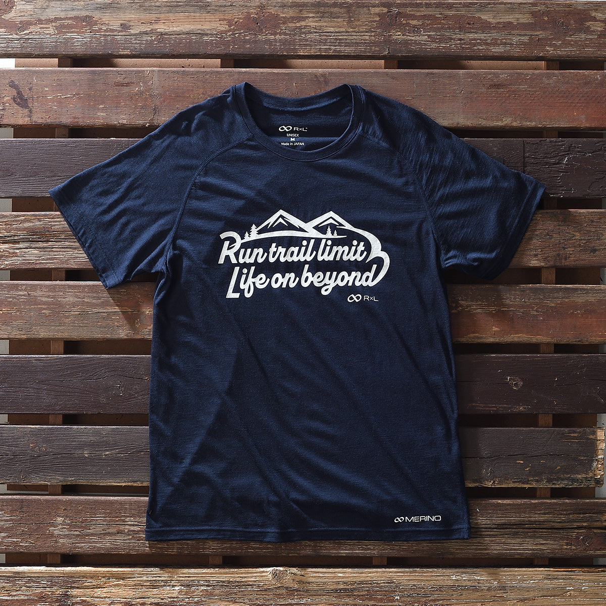 RTL メリノウール ウルトラライト 天竺 ユニ Tシャツ(ユニセックス