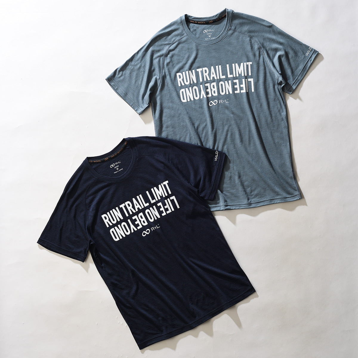 WILD WOOL RTL メリノウール ウルトラライト 天竺 ユニ Tシャツ(ユニ