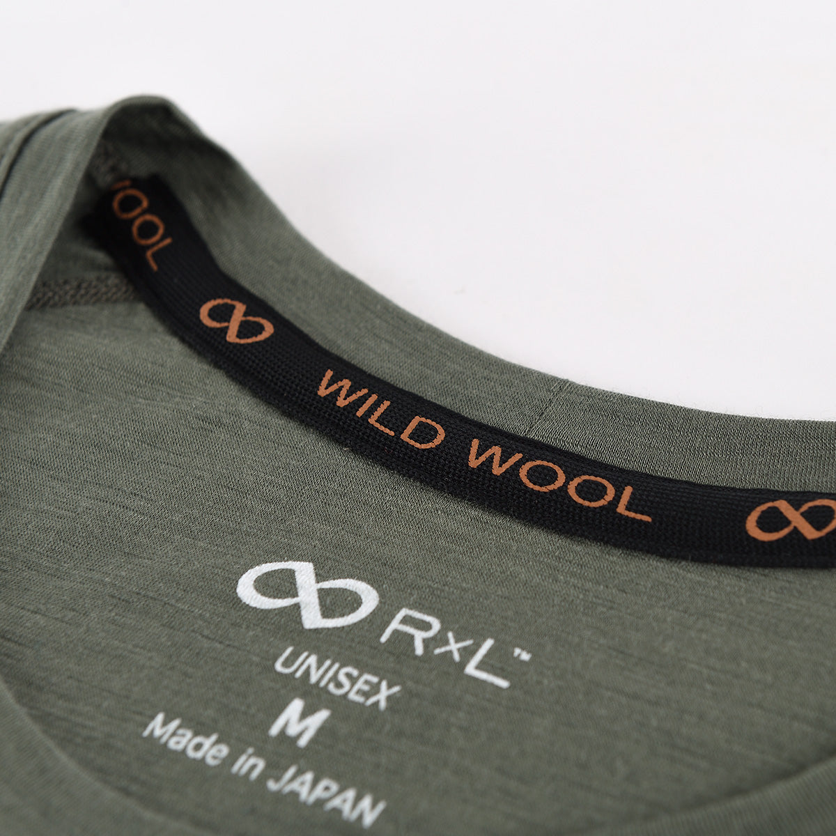 WILD WOOL RTL メリノウール ウルトラライト 天竺 ユニ Tシャツ(ユニ