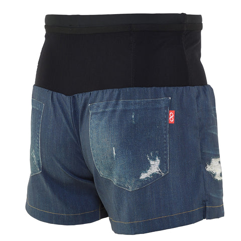  9120デニムブルー WILD DRY DENIM V ランニングパンツ PM6ポケット ベリーショート(メンズ) TRP1008S【公式ストア限定】