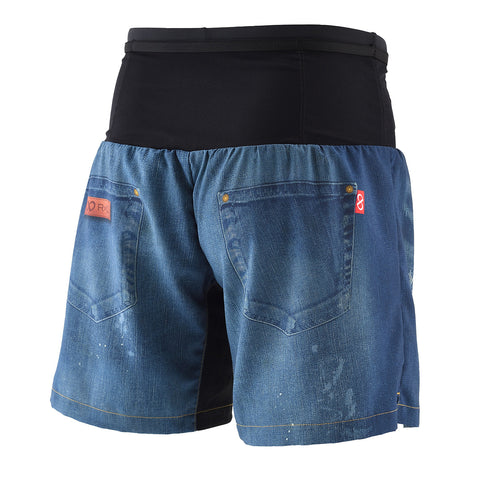  9120デニムブルー WILD DRY DENIM V ランニングパンツ PM6ポケット ショート 7inch(メンズ) TRP1009S【公式ストア限定】