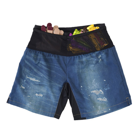 【10月12日(日) 10:00発売スタート】WILD DRY DENIM V ランニングパンツ  PM6ポケット ショート 7inch(レディース) TRP5009S【公式ストア限定】 - 0