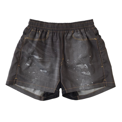  9110ストーンデニム WILD DRY DENIM ランニングパンツ IV 6ポケット ショート(レディース) TRP5007S【公式ストア限定】【OUTLET】 ※交換・返品不可