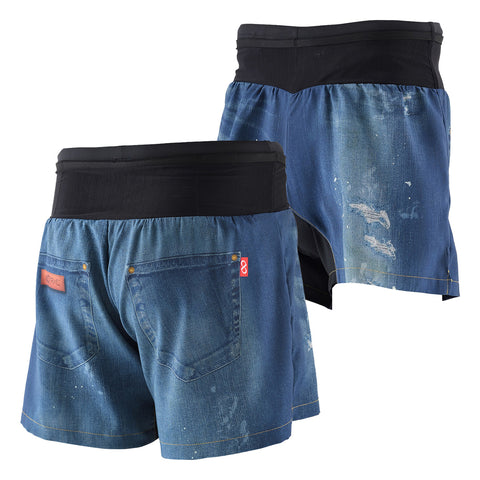 【10月12日(日) 10:00発売スタート】WILD DRY DENIM V ランニングパンツ  PM6ポケット ショート 7inch(レディース) TRP5009S【公式ストア限定】