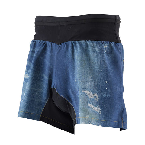  9120デニムブルー 【10月12日(日) 10:00発売スタート】WILD DRY DENIM V ランニングパンツ  PM6ポケット ショート 7inch(レディース) TRP5009S【公式ストア限定】