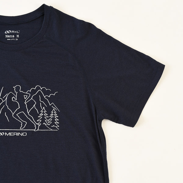 メリノウール ウルトラライト Tシャツ(メンズ) TRS1014H【公式ストア限定】 - 9