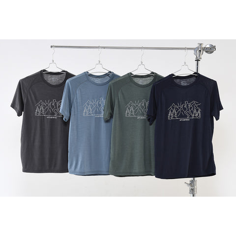 メリノウール ウルトラライト Tシャツ(メンズ) TRS1014H【公式ストア限定】 - 0
