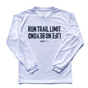RUN TRAIL LIMIT ドライ ロングスリーブ シャツ(ユニセックス) TRS9006L - 2