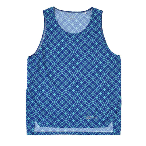  20ブルー WILD DRY タンクトップ 和柄(メンズ) TRS1017T【公式ストア限定】【OUTLET】 ※交換・返品不可
