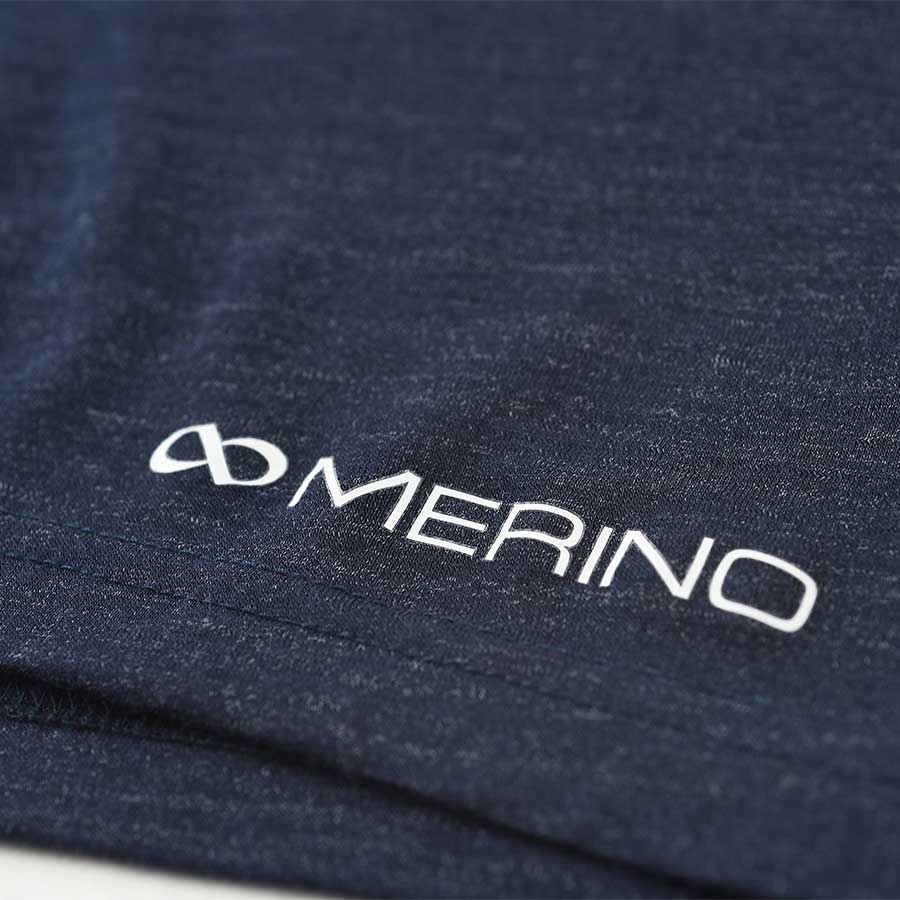 Men's Light Merino Tee in Turmaline Navy | Cycling Apparel