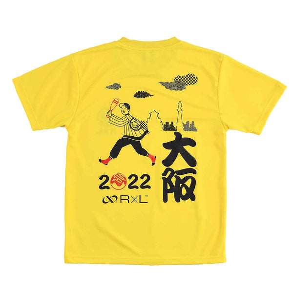 ランRUNハッピー！大阪 2022 タイガー ポリ Tシャツ(ユニセックス) TAS9007H【OUTLET】 ※交換・返品不可 - 4