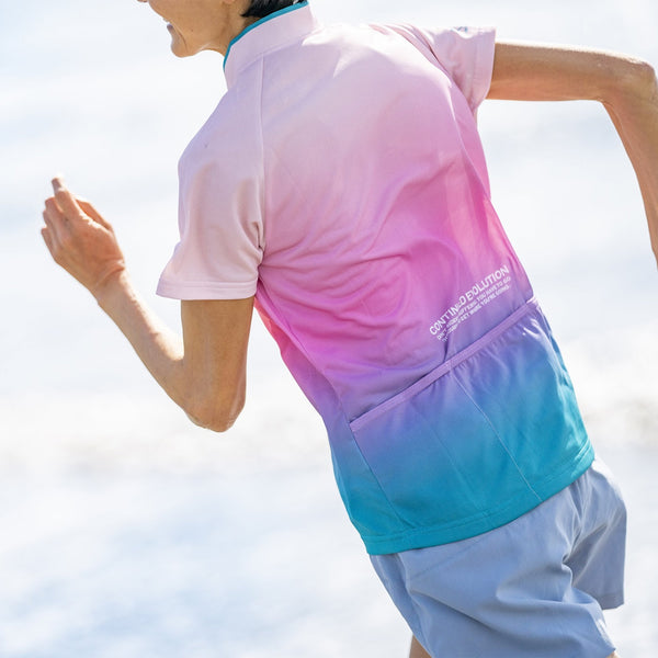 WILD DRY ランニング ハーフジップ シャツ 半袖(レディース) TRS5005H